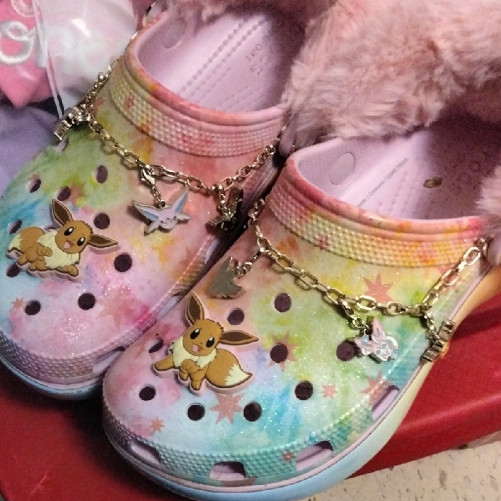 Kids Colorful Character Clogs